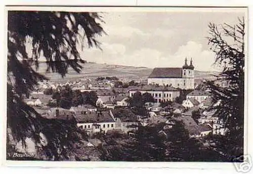 00365 Ak Bautsch Totalansicht Böhmen & Mähren 1943