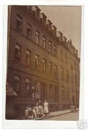 schöne Ak Wohnhaus in Mügeln? Bez.Dresden um 1920