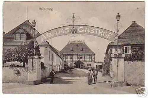 schöne Ak Moritzburg Adams Gasthof 1915