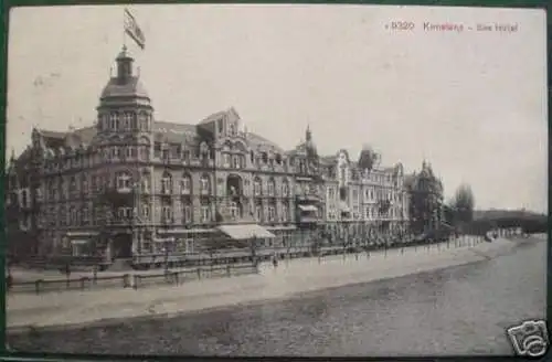 schöne Ak Konstanz Bodensee See-Hotel 1913