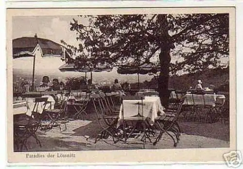 schöne Ak Kötschenbroda bei Dresden Gasthof um 1930