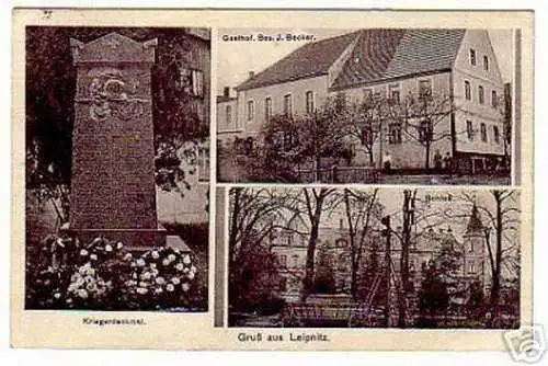 schöne Ak Gruss aus Leipnitz Gasthof usw. 1926