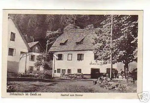 schöne Ak Gasthof zum Donner Johnsbach im Gesäuse 1930