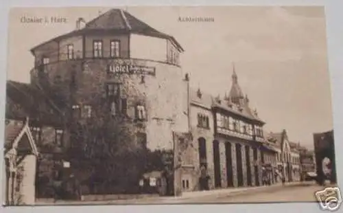 schöne Ak Goslar im Harz Hotel Achtermann um 1920