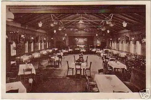 schöne Ak Gasthaus Schützenhof Flensburg 1936