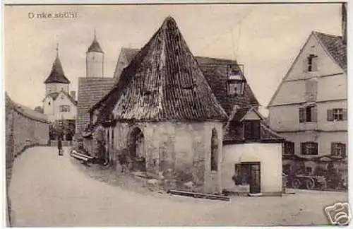 schöne Ak Dinkelsbühl Stadtansicht um 1910