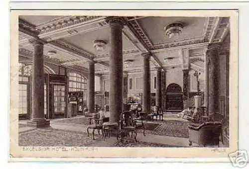 schöne Ak Excelsior Hotel Köln am Rhein 1916