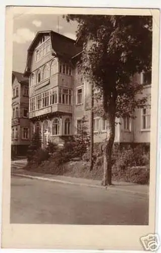 schöne Ak FDGB Erholungsheim "Solidarität" Oberhof 1953