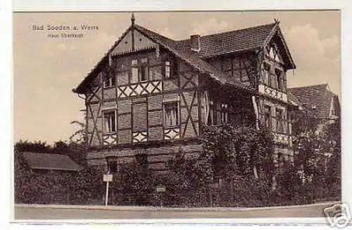 schöne Ak Bad Soden a.d.W. Haus Eberhardt um 1910