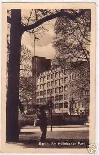 schöne Ak Berlin Am Köllnischen Park 1958