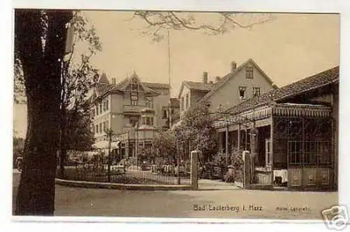 schöne Ak Bad Lauterberg im Harz Hotel Langrehr um1910