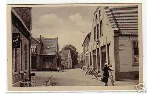 05923 Ak Aschendorf Strassenansicht um 1940