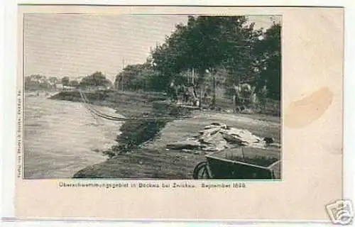 05803 Ak Überschwemmungsgebiet in Bockwa 1899