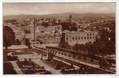 05317 Ak Auerbach im Vogtland Siegelohplatz 1931