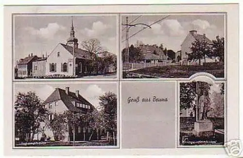 05506 Ak Gruss aus Beuna Gasthaus usw. um 1940