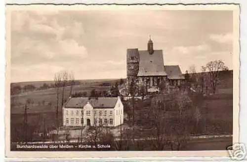 05463 Feldpost Ak Burkhardswalde über Meißen 1941