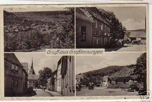 04660 Mehrbild Ak Gruß aus Großleinungen um 1940