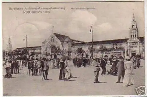 04570 Ak Bayerische Landes Ausstellung Nürnberg 1906