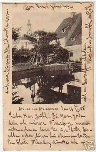 04582 Ak Gruss aus Geissenfeld in Bayern 1905