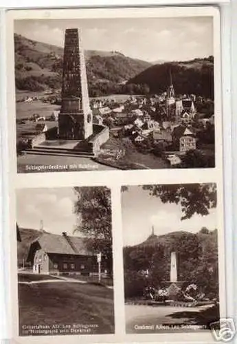 04659 Ak Schönau Schwarzwald Schlageter Geburtsort