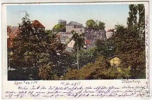 04505 Ak Eger Kaiserberg 1902