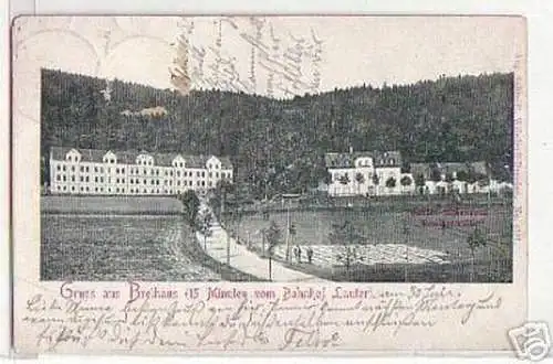 04562 Ak Gruss aus Brethaus Restaurant 1902