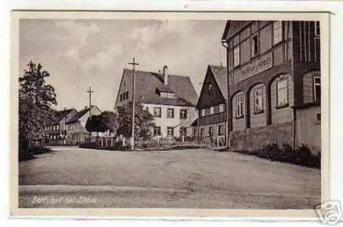 04328 Ak Bertsdorf bei Zittau Gemeindeamt 1940