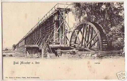 04298 Ak Bad Münster a. Stein Saline um 1910