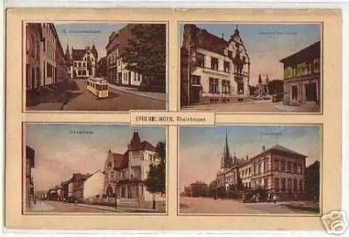 04164 Mehrbild Ak Spendlingen Rheinhessen 1918