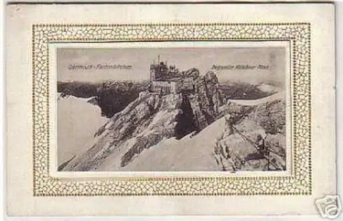 04033 Leporello Ak Garmisch Partenkirchen Zugspitze1922