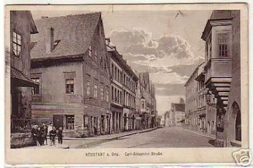 04035 Ak Neustadt Orla Carl Alexander Strasse 1923
