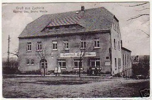 03685 Ak Gruss aus Zschirla Gasthof um 1920