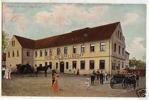 03941 Ak Hotel zum Bad Oppelsdorf 1910