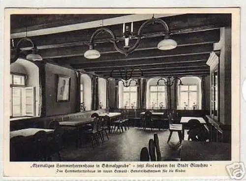 03588 Ak Schmalzgrube Kinderheim der Stadt Glauchau1938