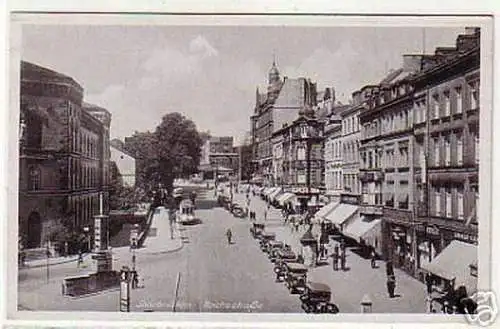 03397 Ak Saarbrücken Reichsstrasse um 1940