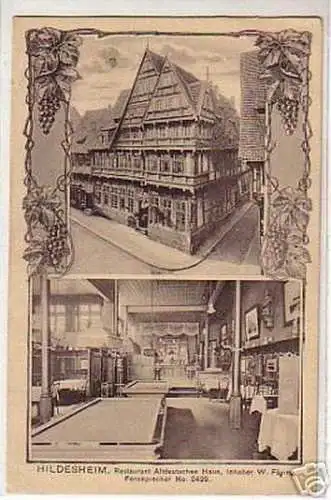 03268 Ak Hildesheim Altdeutsches Haus um 1930