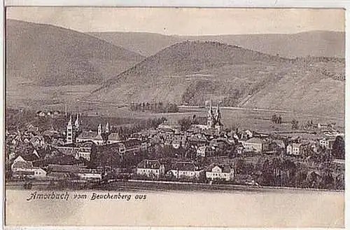 03067 Ak Amorbach vom Beuchenberg aus um 1900