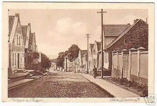 02682 Ak Bergen auf Rügen Obere Dammstraße um 1930