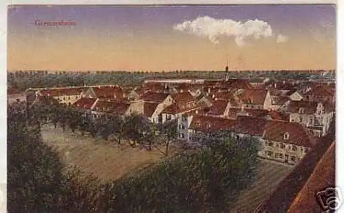 02536 Ak Germersheim Totalansicht 1915