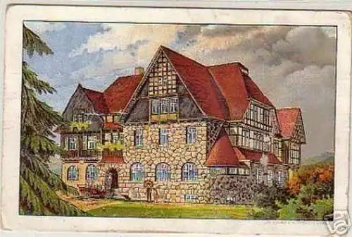 02363 Ak Kurhaus "Wettin" Hermsdorf im Erzgeb. um 1920