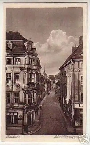 02466 Ak Bautzen die Heringsgasse um 1930