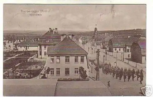 02233 Ak Truppenlager Ohrdruf Kaiserstrasse 1915