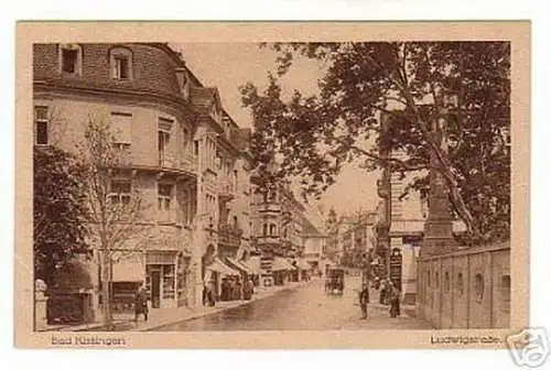 02146 Ak Bad Kissingen Ludwigstrasse um 1930