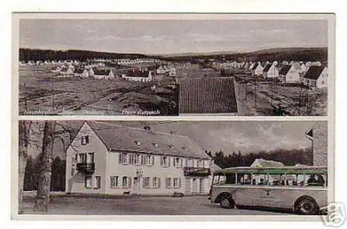 02142 Ak Neunkirchen Saar Siedlung Haus Furpach um 1940