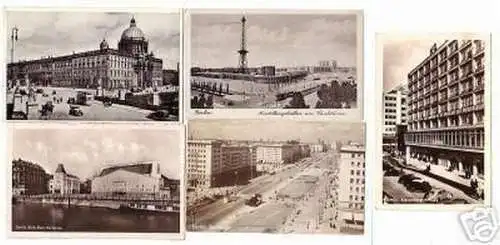02153/5 Ak Berlin Stalinallee usw. um 1950