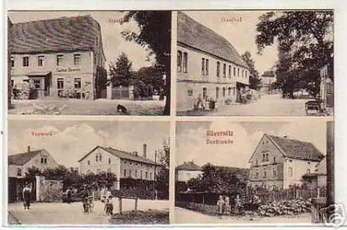 01193 Ak Gävernitz Gasthof, Vorwerk, Dorfstrasse 1915