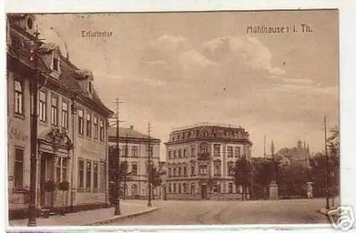 01049 Ak Mühlhausen i. Th. Erfurtertor 1920