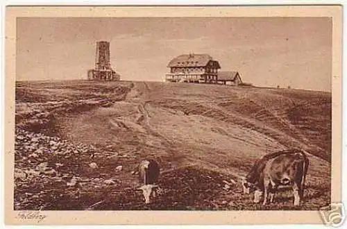 01067 Ak Feldbergturm und Gasthof (Schwarzwald) um 1930