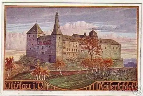 00835 Ak Mylau im Vogtland Kaiserschloß um 1920