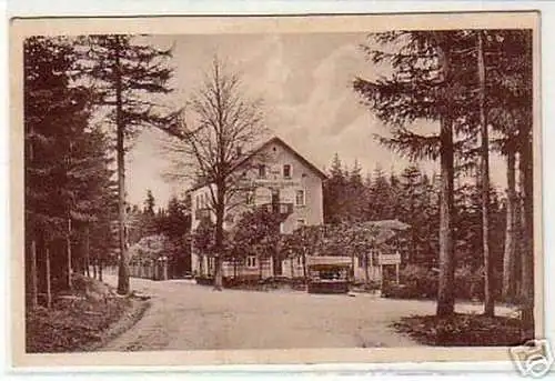 00847 Ak Louisenburg bei Wunsiedel Hotel um 1930